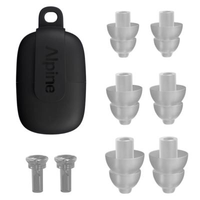 ALPINE HEARING PROTECTION アルパイン PartyPlug 騒音低減性能 TPR クリア イヤープラグ 本体画像