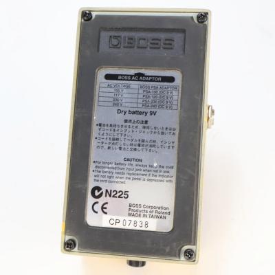 【中古】 オーバードライブ エフェクター BOSS OD-3 Over Drive ギターエフェクター 本体画像 裏