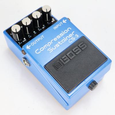 【中古】コンプレッサー エフェクター BOSS CS-3 Compression Sustainer ギターエフェクター 本体画像 斜め 2