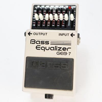 【中古】イコライザー エフェクター BOSS GEB-7 Bass Equalizer ベースエフェクター
