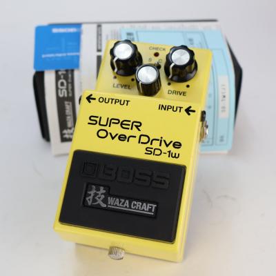【中古】 エフェクター BOSS SD-1W SUPER OVER DRIVE WAZA CRAFTシリーズ オーバードライブ 技