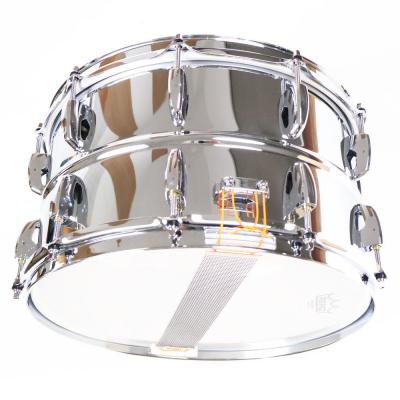 【訳あり】 Pearl パール STH1480S SensiTone Heritage Alloy 14×8 Deep Steel Snare Drum スネアドラム アウトレット ストレイナー2
