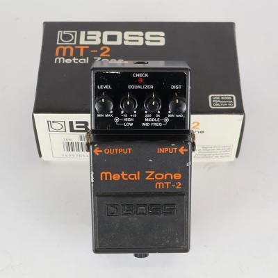 【中古】メタルゾーン エフェクター BOSS MT-2 Metal Zone ボス ギターエフェクター