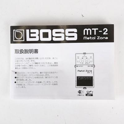 【中古】メタルゾーン エフェクター BOSS MT-2 Metal Zone ボス ギターエフェクター 付属品