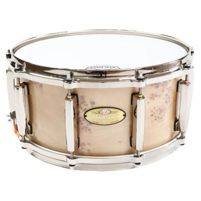 【訳あり】 Pearl パール MWAC1465S Masterworks Z-type Oak w/Mappa Burl 14×6.5 スネアドラム アウトレット