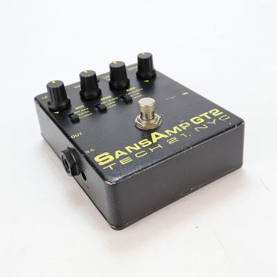 【中古】 TECH21 SansAmp GT2 アンプシミュレーター ギターエフェクター 全体