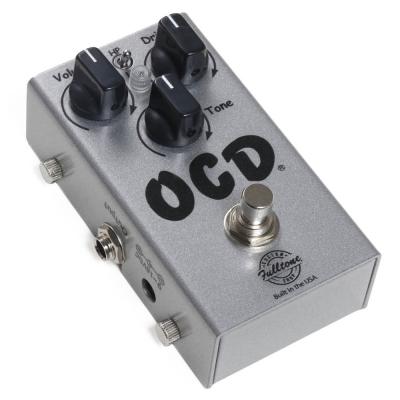 Fulltone フルトーン Silver Limited Edition OCD V2 オーバードライブ ディストーション ギターエフェクター 本体画像 斜め