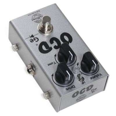 Fulltone フルトーン Silver Limited Edition OCD GE オーバードライブ ディストーション ギターエフェクター 本体画像 斜め 2