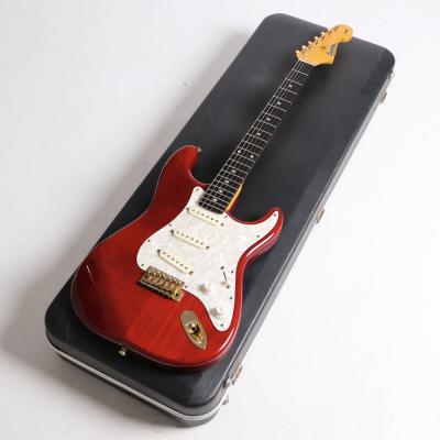 【中古】 エレキギター Sonic STR model Ash Body Ebony FingerBoard SeeThru Red 1994年製 Made in Japan 日本製 ソニック ストラトタイプ