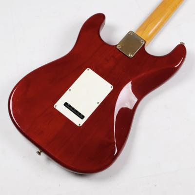 【中古】 エレキギター Sonic STR model Ash Body Ebony FingerBoard SeeThru Red 1994年製 Made in Japan 日本製 ソニック ストラトタイプ ボディバック