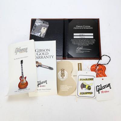 【中古】 エレキギター Gibson 1957 Historic Collectio Les Paul Standard Gold Top Dark Back VOS 2013年製 3.98kg ギブソン 57レスポール ゴールドトップ ダークバック 付属品