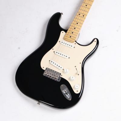 【中古】 エレキギター Fender Eric Clapton Stratocaster Maple Fingerboard Black 2007年製 Blackie フェンダー エリック・クラプトン ストラトキャスター Vintage Noiselessピックアップ搭載 ブラッキー ボディトップ
