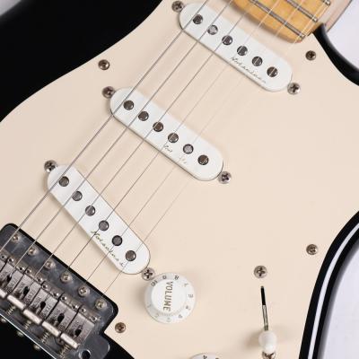 【中古】 エレキギター Fender Eric Clapton Stratocaster Maple Fingerboard Black 2007年製 Blackie フェンダー エリック・クラプトン ストラトキャスター Vintage Noiselessピックアップ搭載 ブラッキー ピックアップ
