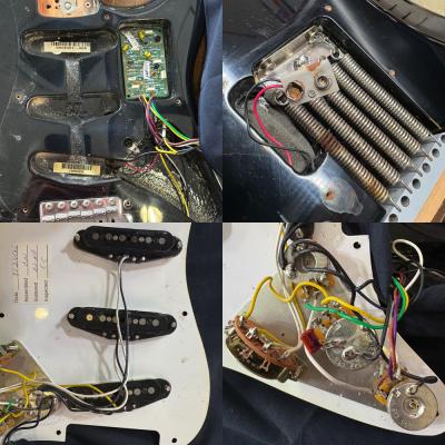 【中古】 エレキギター Fender Eric Clapton Stratocaster Maple Fingerboard Black 2007年製 Blackie フェンダー エリック・クラプトン ストラトキャスター Vintage Noiselessピックアップ搭載 ブラッキー ピックアップ
