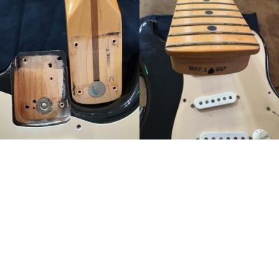 【中古】 エレキギター Fender Eric Clapton Stratocaster Maple Fingerboard Black 2007年製 Blackie フェンダー エリック・クラプトン ストラトキャスター Vintage Noiselessピックアップ搭載 ブラッキー ネック