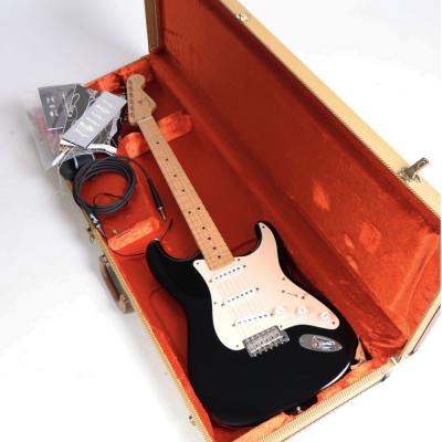【中古】 エレキギター Fender Eric Clapton Stratocaster Maple Fingerboard Black 2007年製 Blackie フェンダー エリック・クラプトン ストラトキャスター Vintage Noiselessピックアップ搭載 ブラッキー ケース