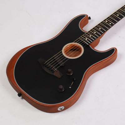 【中古】 Fender American Acoustasonic Stratocaster Ebony Fingerboard Black 2020年製 フェンダー アコースタソニック ストラトキャスター USA製 アコースティックギター ボディ