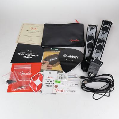 【中古】 Fender American Acoustasonic Stratocaster Ebony Fingerboard Black 2020年製 フェンダー アコースタソニック ストラトキャスター USA製 アコースティックギター 付属品