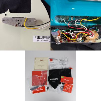 【中古】 エレキギター Fender American Professional II Telecaster Maple Fingerboard Miami Blue 2022年製 フェンダー アメリカンプロフェッショナル2 テレキャスター マイアミブルー ピックアップ、付属品