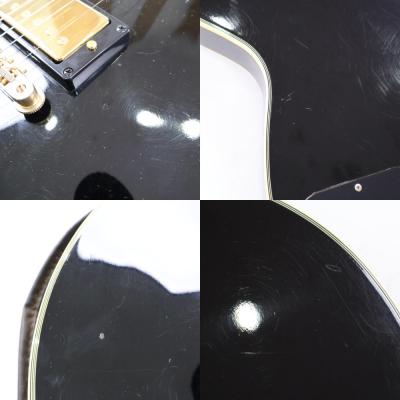 【中古】 エレキギター Orville LPC-75 EB オービル レスポールカスタム 寺田楽器製 Kシリアル 1990年製 リアピックアップ交換あり 傷