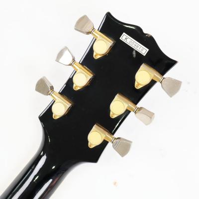 【中古】 エレキギター Orville LPC-75 EB オービル レスポールカスタム 寺田楽器製 Kシリアル 1990年製 リアピックアップ交換あり ヘッド裏画像