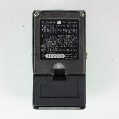 【中古】 Maxon マクソン OD-808 OVERDRIVE Large Case JRC4558D オーバードライブ ギターエフェクター 裏面