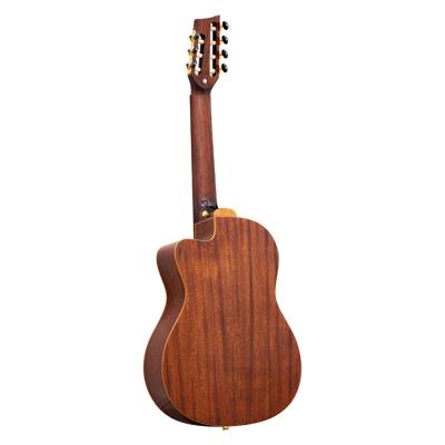 ELK GUT 7 II Natural 7弦エレガットギター 裏面
