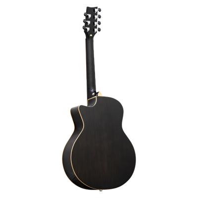 ELK STEEL 7 II Black Koa 7弦エレクトリックアコースティックギター ボディバック