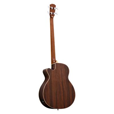 ELK ACOBE 4 F-Hole Premium Ebony Fホール エレクトリックアコースティックベース バック画像