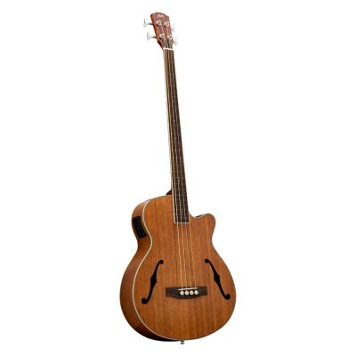 ELK ACOBE 4 F-Hole Fretless Natural Fホール フレットレス エレクトリックアコースティックベース