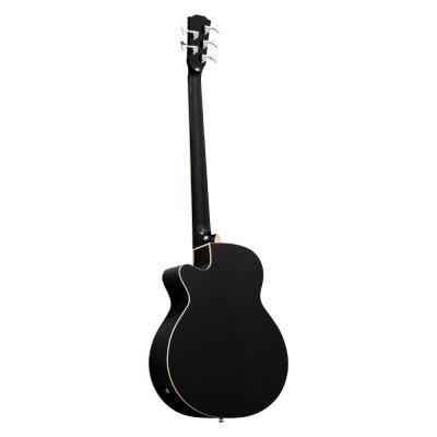 ELK ACOBE 5 Fretless Piano Black フレットレス 5弦エレクトリックアコースティックベース バック画像