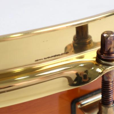 【中古】 スネアドラム パール Pearl Custom Classic ONE PIECE MAPLE SHELL 14x6.5 Made in Japan 詳細画像