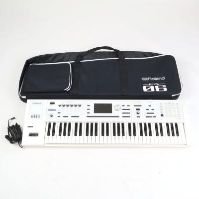 【中古】 ROLAND ローランド FA-06-SC Music Workstation シンセサイザー 限定ホワイトカラー