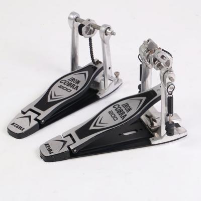 【中古】 ドラムツインペダル タマ TAMA HP200PTW Iron Cobra 200 Twin Pedal Power Glide アイアンコブラ 側面