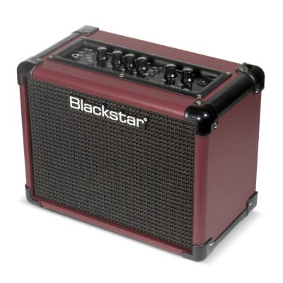BLACKSTAR ID:Core V4 Stereo 10 OXBLOOD 小型ギターアンプ コンボ ブラックスター 左斜めアングル画像