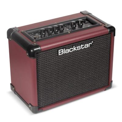 BLACKSTAR ID:Core V4 Stereo 10 OXBLOOD 小型ギターアンプ コンボ ブラックスター 右斜めアングル画像