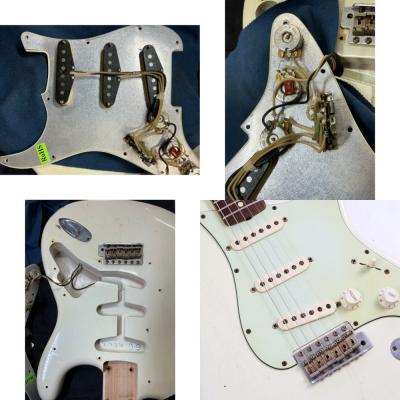 【中古】 エレキギター Fender Custom Shop 1960 Stratocaster Olympic White Relic 2007年製 フェンダー カスタムショップ ストラトキャスター レリック 詳細画像