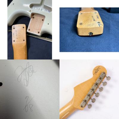 【中古】 エレキギター Fender Custom Shop 1960 Stratocaster Olympic White Relic 2007年製 フェンダー カスタムショップ ストラトキャスター レリック 詳細画像