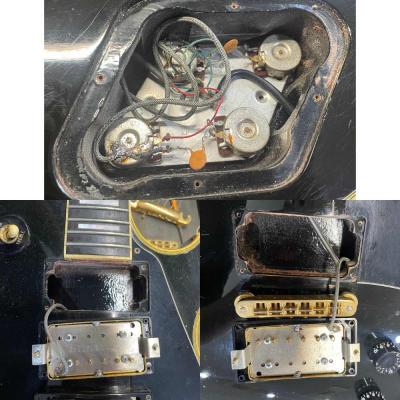 【中古】 エレキギター Gibson Les Paul Custom Ebony 1990年製 ギブソン レスポールカスタム ブラック 刻印ナンバードPAFピックアップ PU