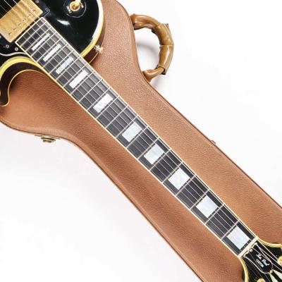 【中古】 エレキギター Gibson Les Paul Custom Ebony 1990年製 ギブソン レスポールカスタム ブラック 刻印ナンバードPAFピックアップ ネック