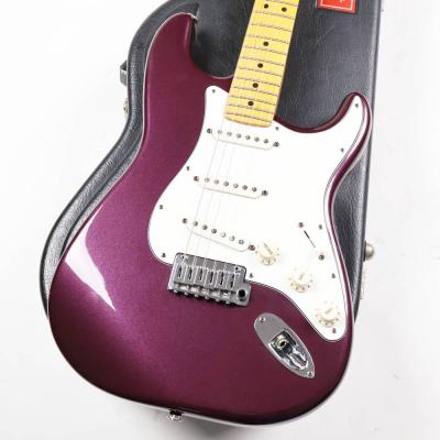 【中古】 エレキギター Fender American Standard Stratocaster Maple FingerBoard Plums Purple Metallic 1999年製 フェンダー ボディ画像