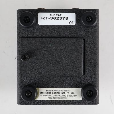 【中古】 ディストーション PROCO RAT2 エフェクター プロコ ラット RAT 裏面