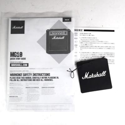【中古】 MARSHALL MG10 小型ギターアンプ コンボ 付属品画像
