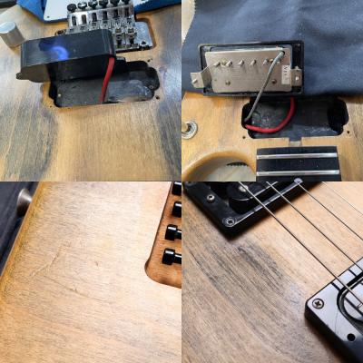 【中古】 エレキギター Washburn N4 Vintage Alder Nuno Bettencourt Signature 2001年製 N4ステッカー無し ヌーノ・ベッテンコートモデル 傷、ピックアップ