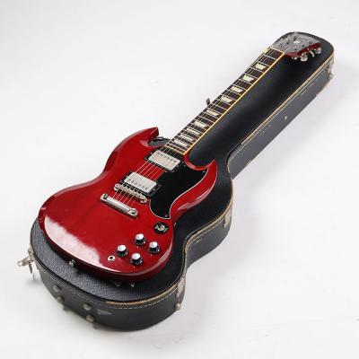 【中古】 エレキギター Gibson Les Paul SG ’61 Reissue Heritage Cherry Mod. 1996年製 Wizz Pickups Premium PAF Clone搭載 Groverペグへ交換あり ギブソン SG