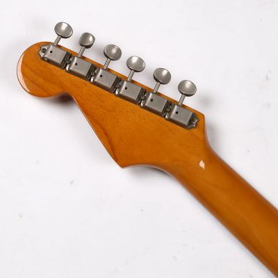 【中古】 エレキギター Fender ’62 Vintage Stratocaster Fiesta Red 1991年製 Mod. フロント/センターピックアップ交換あり アメビン フェンダー ストラトキャスター フェスタレッド ヘッド