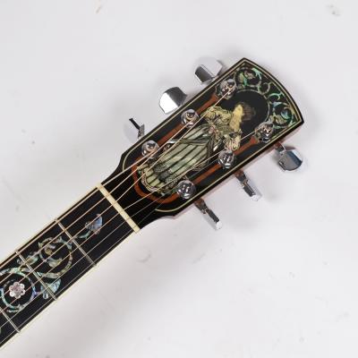 【中古】 アコースティックギター LARRIVEE L-10 CT Sophia 1999年製 ラリビー Tree of Lifeと美しい女性が描かれた豪華絢爛なインレイワーク ヘッド