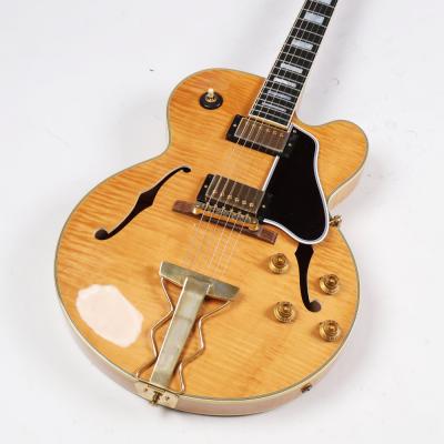 【中古】 エレキギター Gibson Memphis ES-275 Figured Dark Vintage Natural 2016年製 フルコースティックギター ギブソン メンフィス ES275 ナチュラル ボディトップ