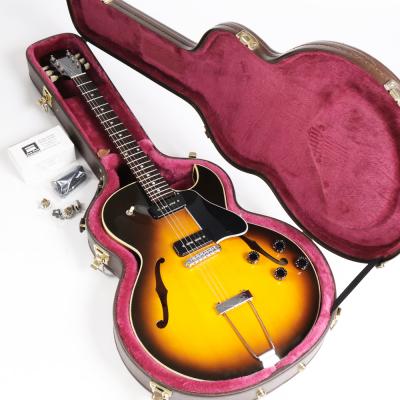 【中古】 エレキギター Gibson ES-135 Vintage Sunburst 1998年製 Lindy Fralin製P-90ピックアップに交換済み セミアコースティックギター ケース