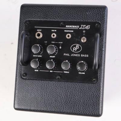 【中古】 PHIL JONES BASS フィルジョーンズベース NANOBASS X4 Black 小型ベースアンプ コンボ コントロール